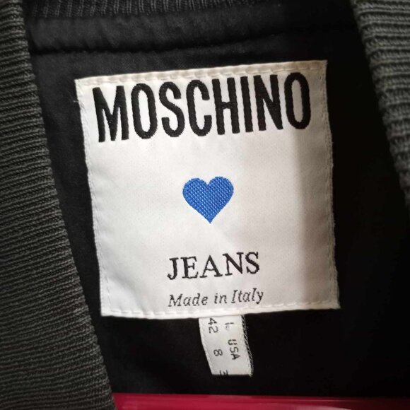 VINTAGE MOSCHINO BOMBER JACKET - Picture 3 of 5